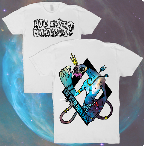 Hoc Est Magicus? (Is this Magic?) - Unisex Double-Sided Graphic T-Shirt