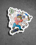 Flippy Trickster - Vinyl Sticker